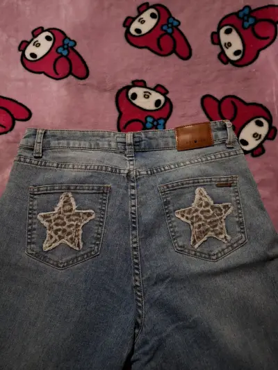 Jeans azules de corte recto - miniatura 4