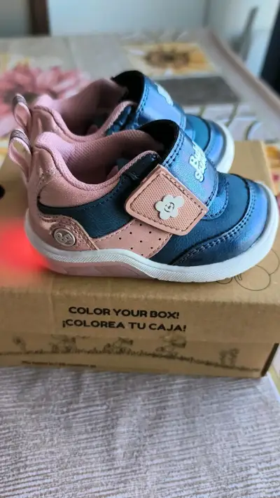 Zapatillas Bubble Gummers azul y rosa - miniatura 2