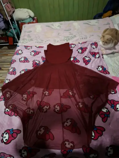 Vestido rojo elegante - miniatura 2