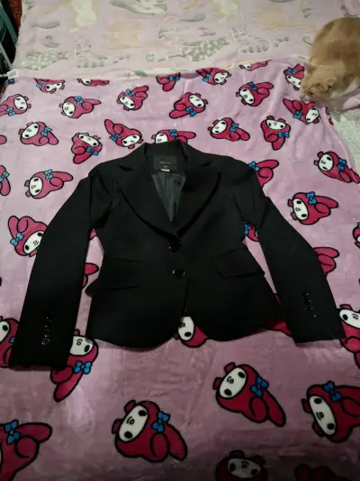 Blazer BASEMENT negro elegante - miniatura 1