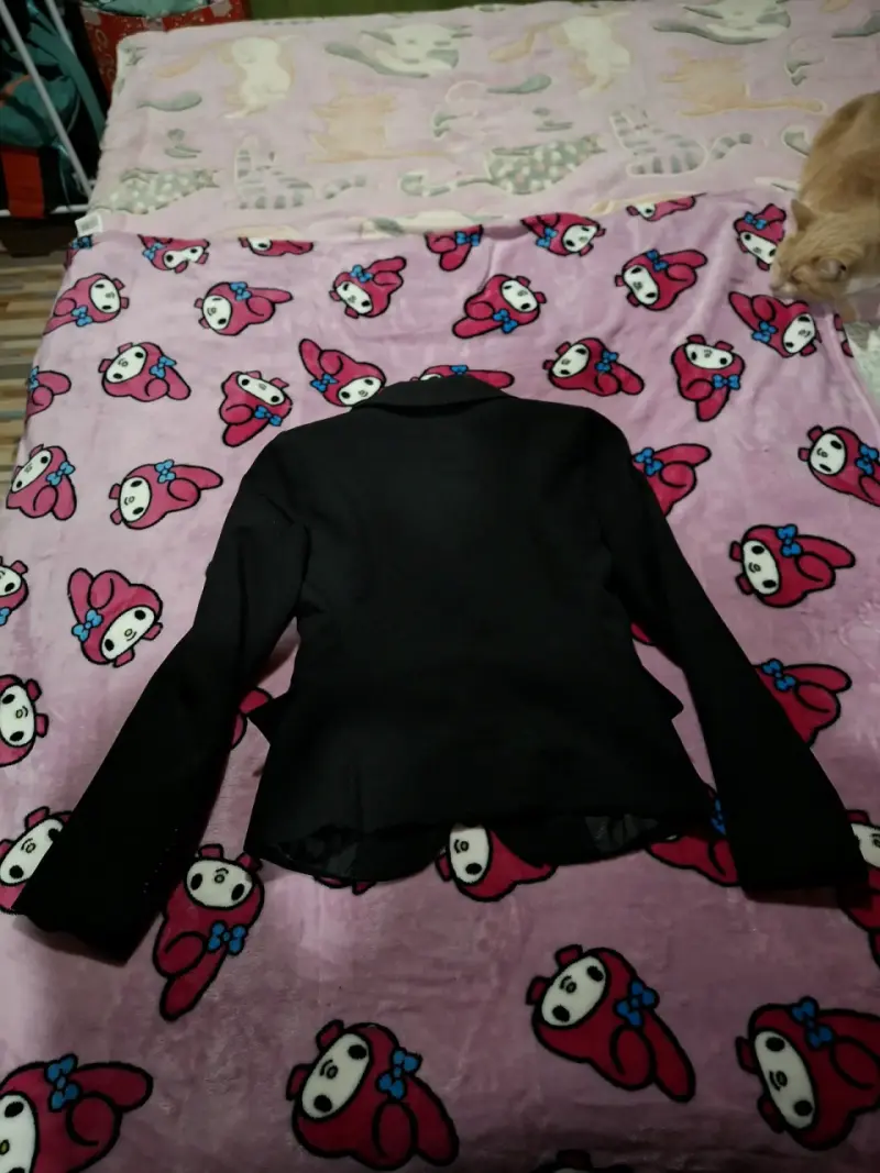 Blazer BASEMENT negro elegante - 3