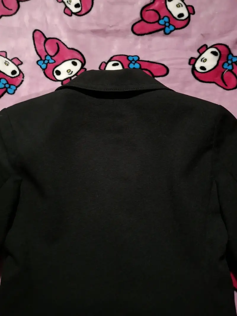 Blazer BASEMENT negro elegante - 4
