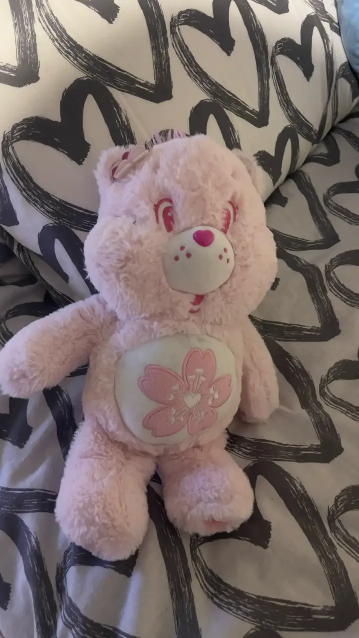 Peluche "Osito Cariñoso" rosado - 1