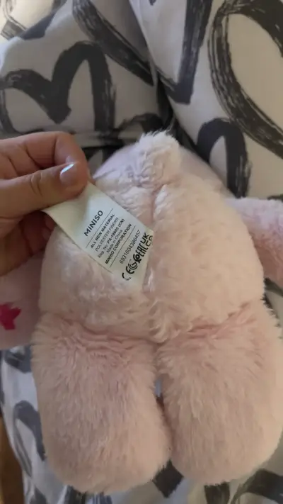 Peluche "Osito Cariñoso" rosado - miniatura 4