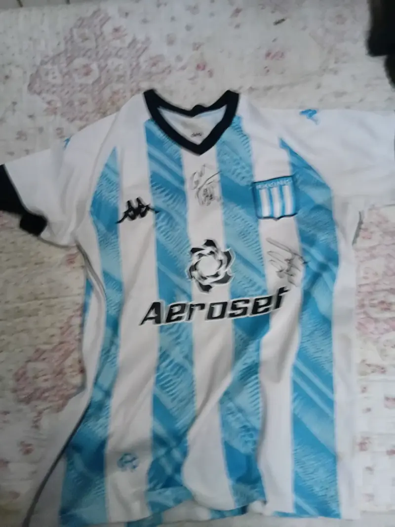 Camiseta Racing Club firmada - 1