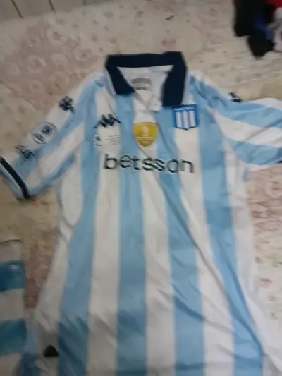 Camiseta Racing Club firmada - miniatura 2