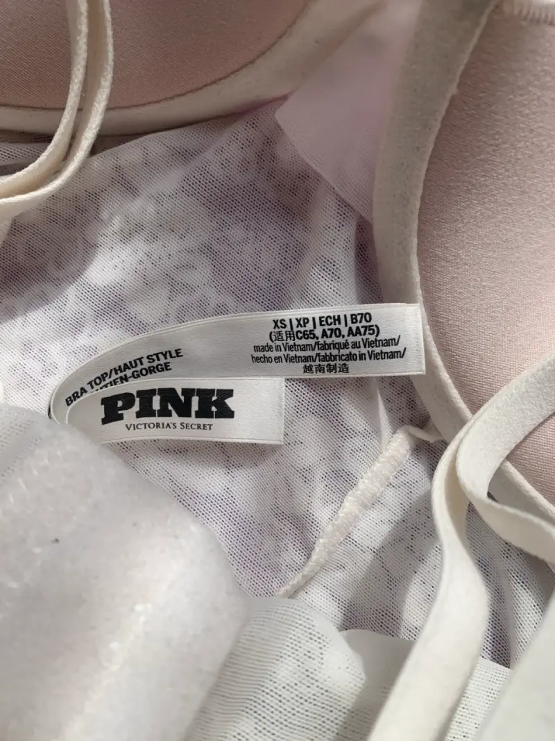 Corset blanco de encaje Victoria's secret - 4