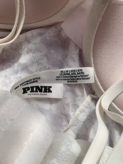 Corset blanco de encaje Victoria's secret - miniatura 4