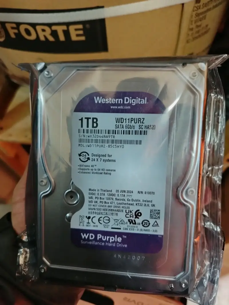 Disco duro WD Purple 1TB