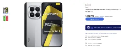 POCO M8 Pro 5G nuevo - miniatura 2