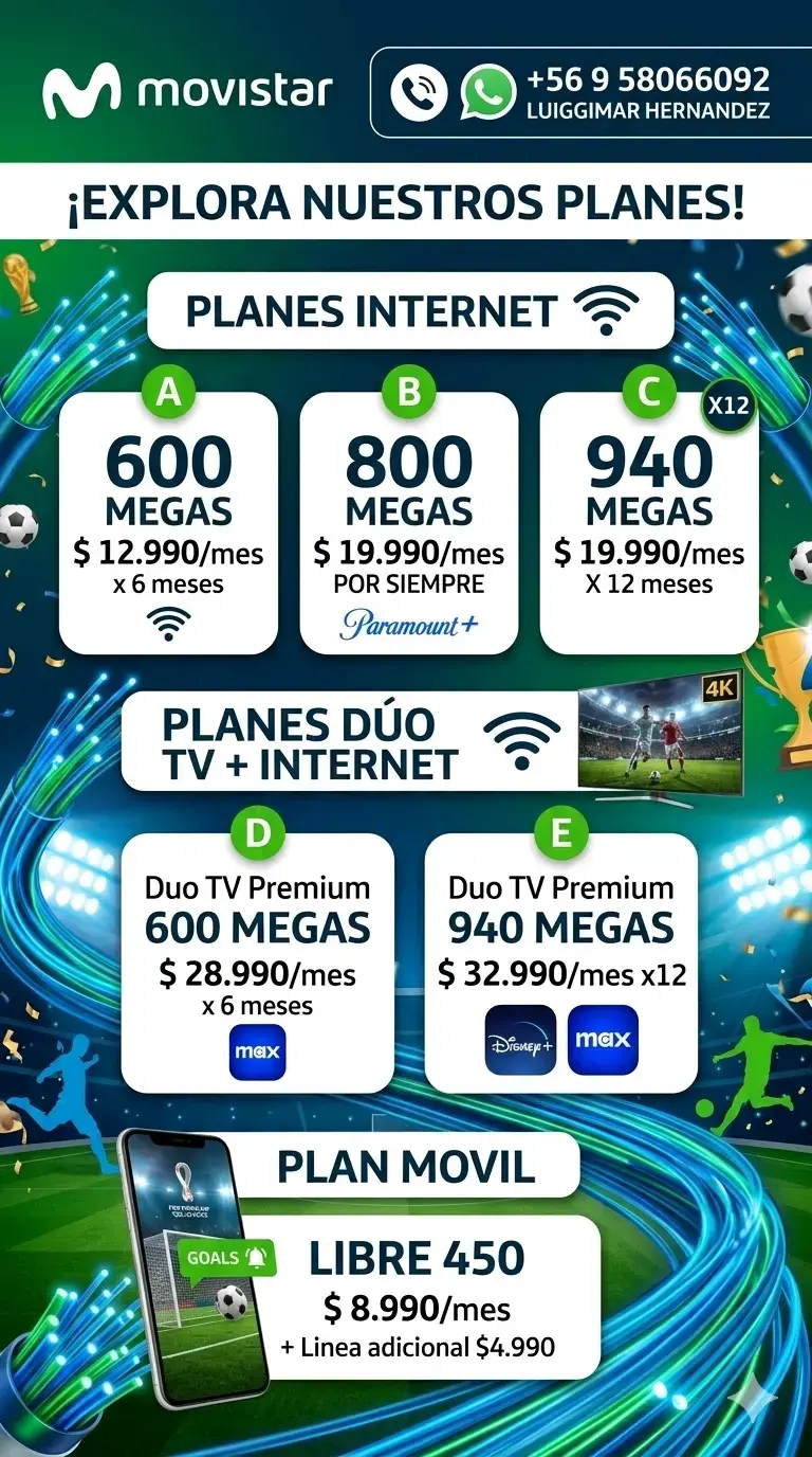 Internet fibra hogar