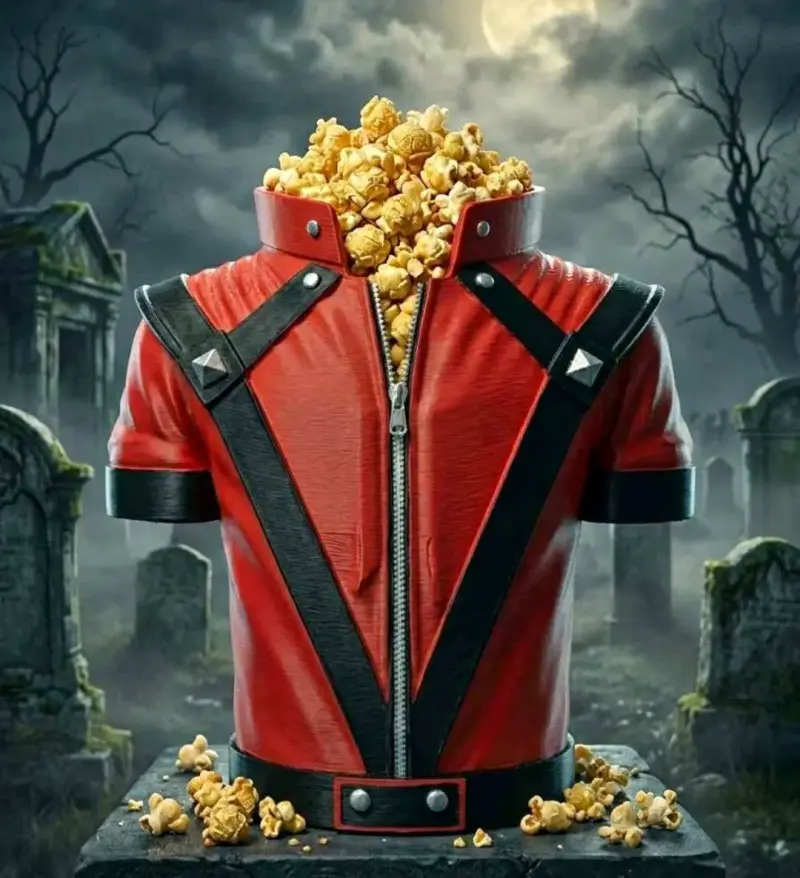 Contenedor de palomitas Michael Jackson - 1