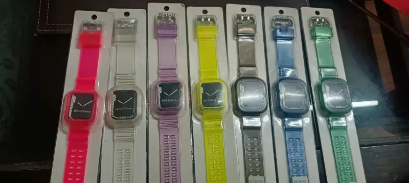 Correas de reloj de silicona colores
