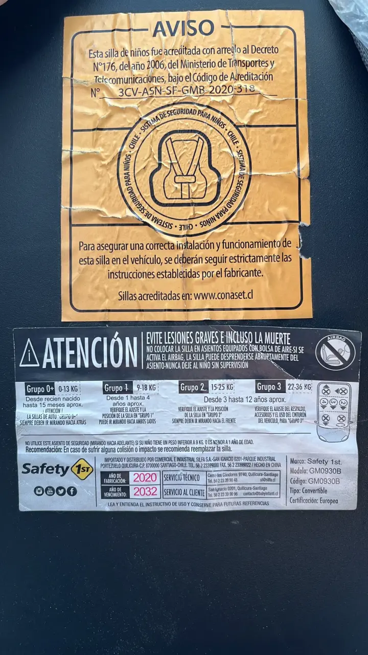 Silla de auto Safety 1st negra - 4