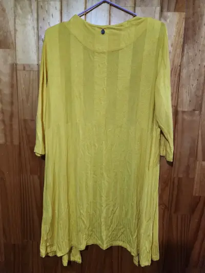 Cardigan amarillo largo - Marca IO - miniatura 3