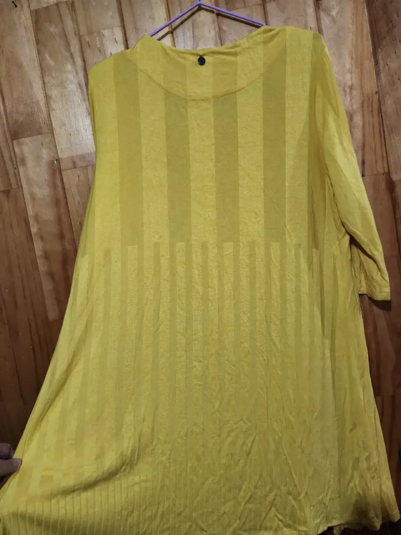 Cardigan amarillo largo - Marca IO - 4