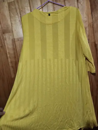 Cardigan amarillo largo - Marca IO - miniatura 4