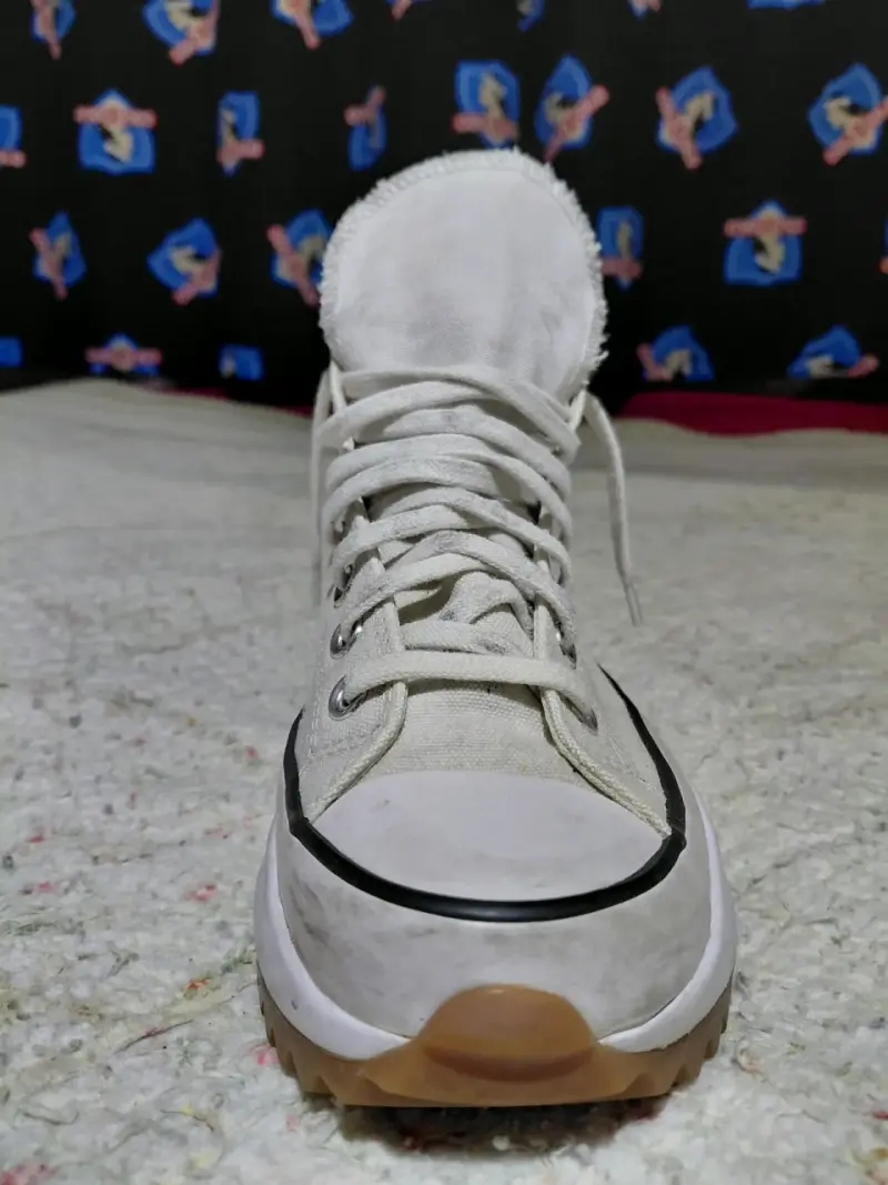 Zapatilla Converse blanca plataforma - 3