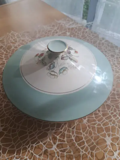 Legumbrera de cerámica floral - miniatura 1