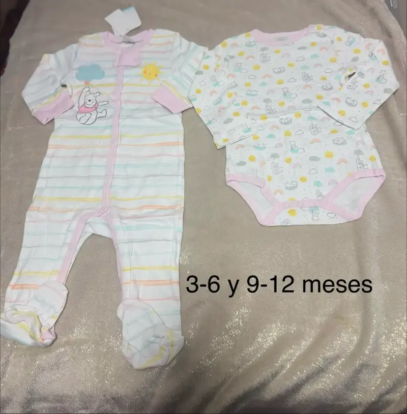 Conjunto de ropa bebé 3-12 meses