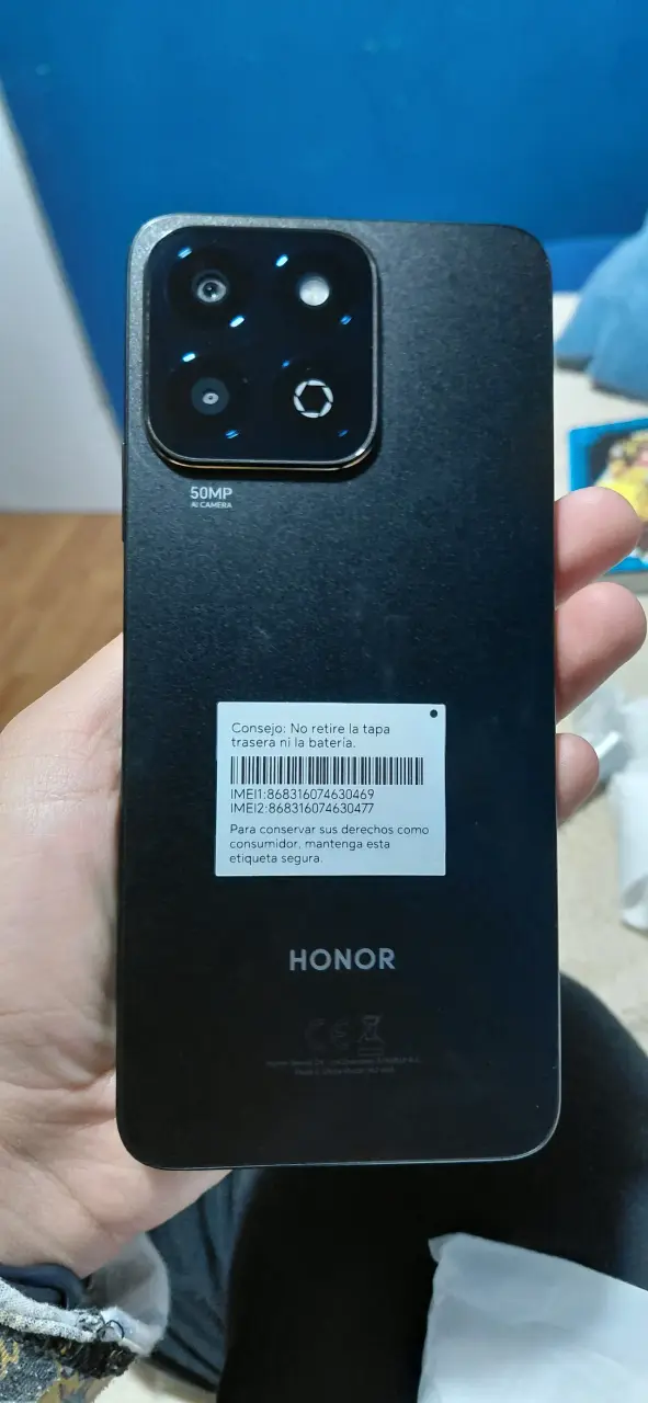HONOR X6b 5G Negro medianoche - 3