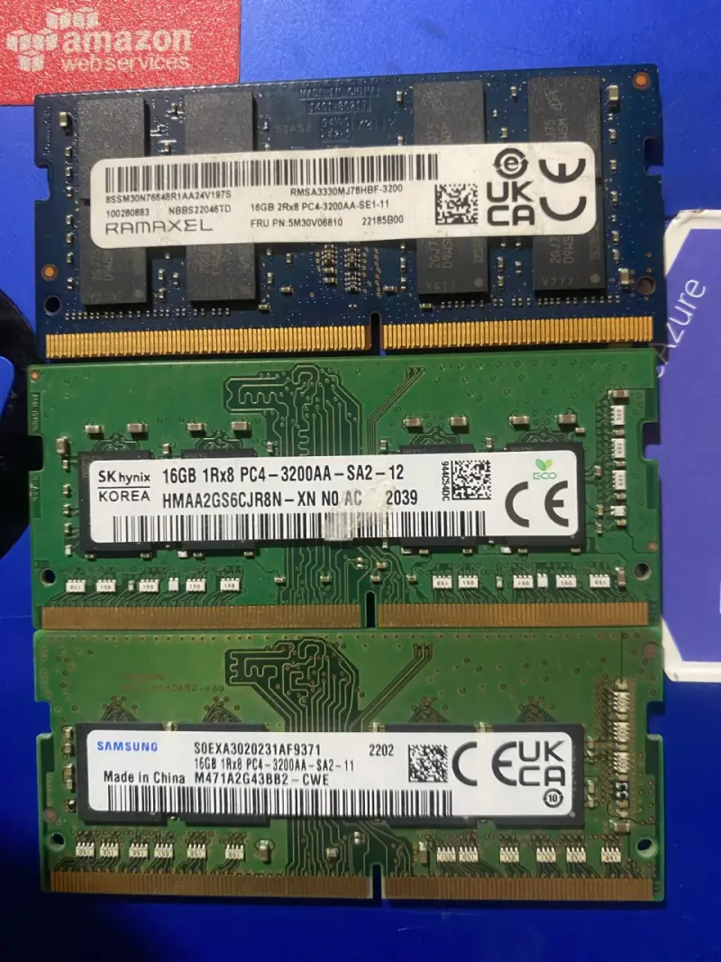 Memoria RAM 16GB DDR4 3200