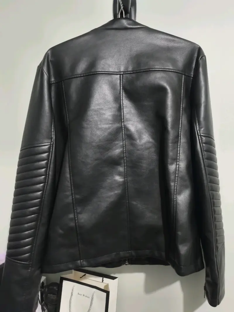 Chaqueta de cuero negra - 2