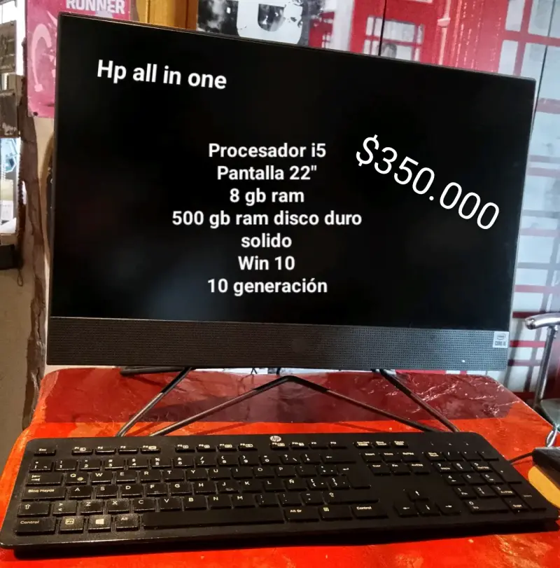 Computador HP All-in-One i5