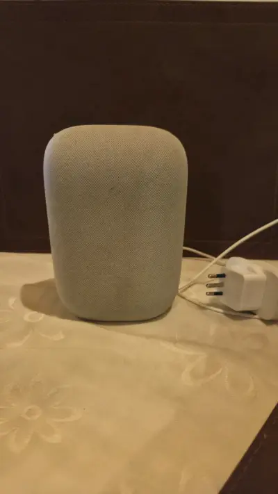 Altavoz inteligente gris GOOGLE - miniatura 1