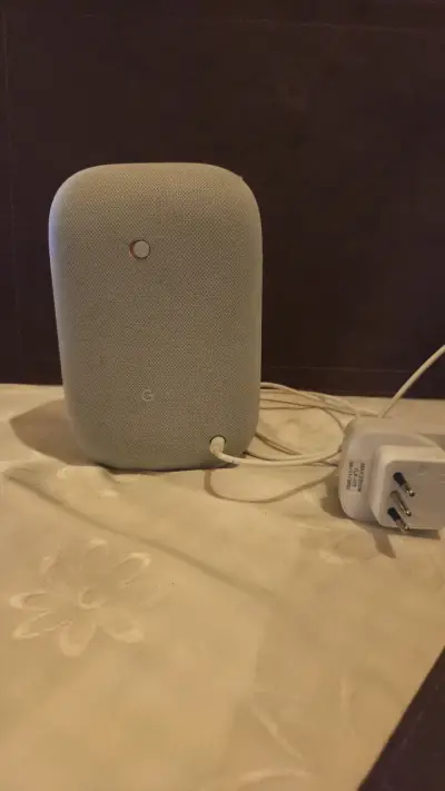 Altavoz inteligente gris GOOGLE - miniatura 2