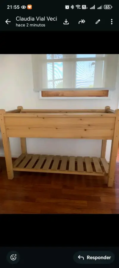 Cuna de madera para bebé - miniatura 2