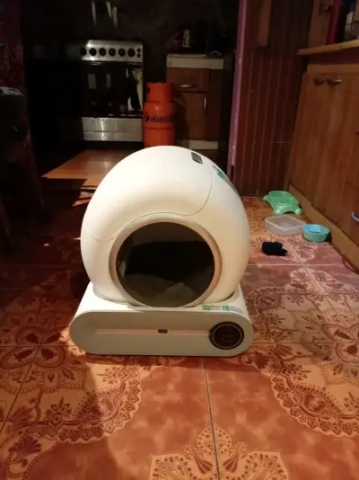 Arena electrónica para gatos - miniatura 1