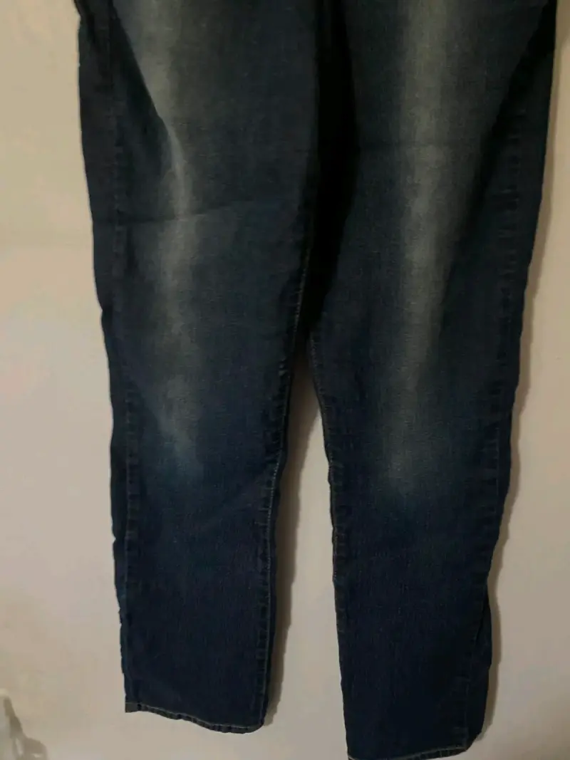 Jeans azul slim straight Levis - 3
