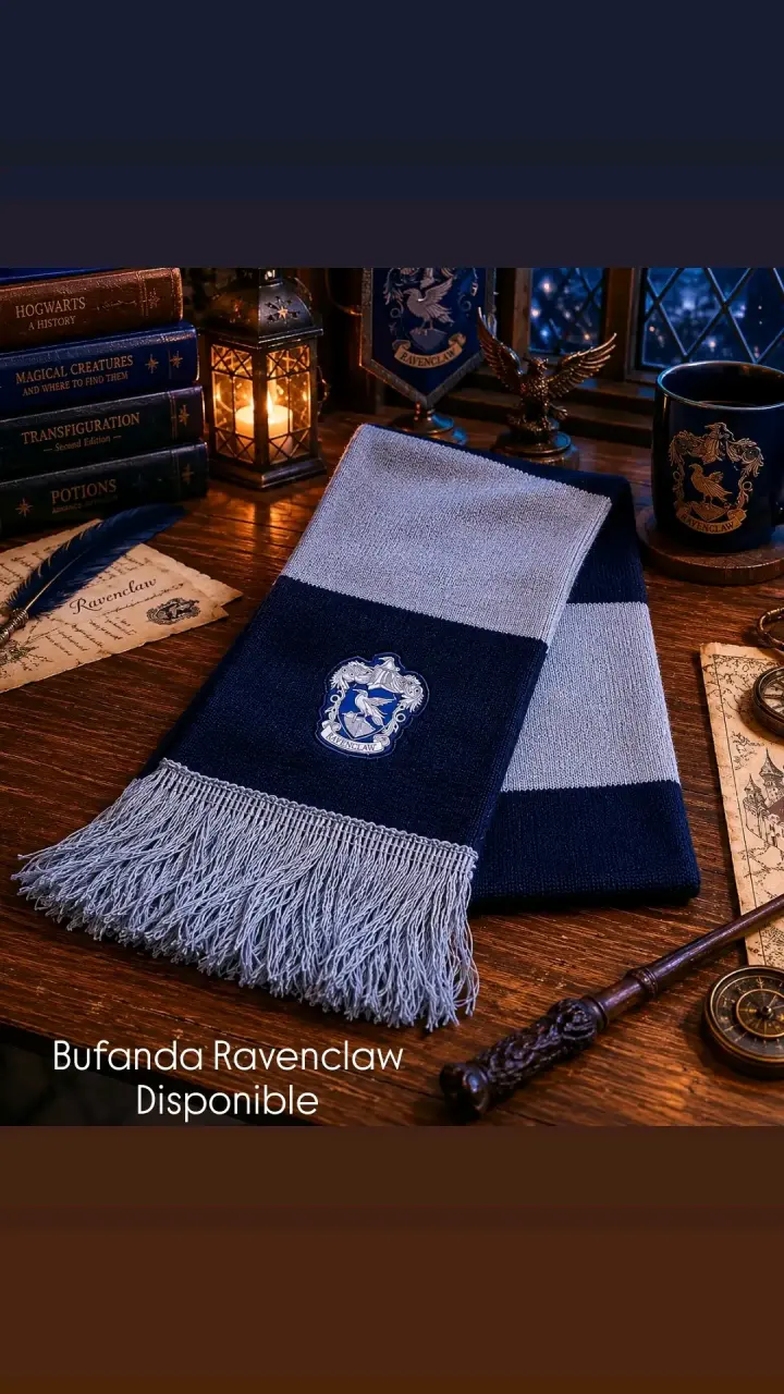 Bufanda Slytherin y Ravenclaw. - 2