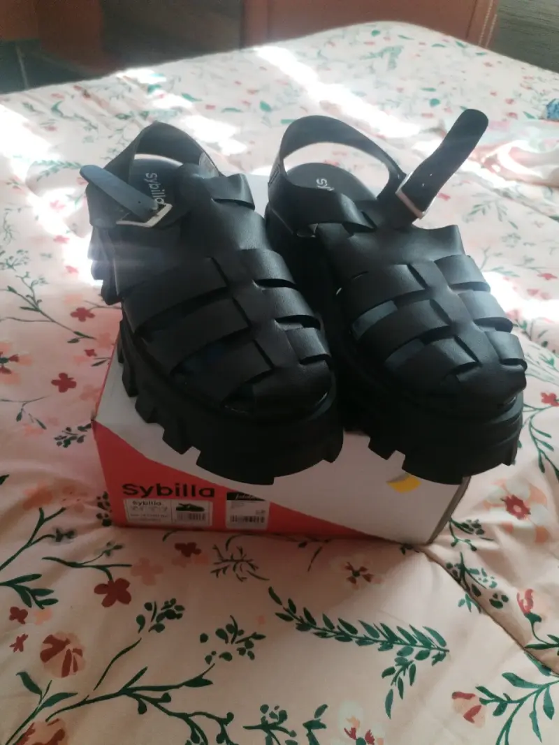 Sandalias negras Sybilla - 2