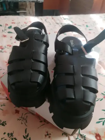 Sandalias negras Sybilla - miniatura 3