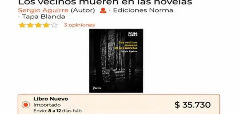 Libro 'Los vecinos mueren en las novelas' - 3