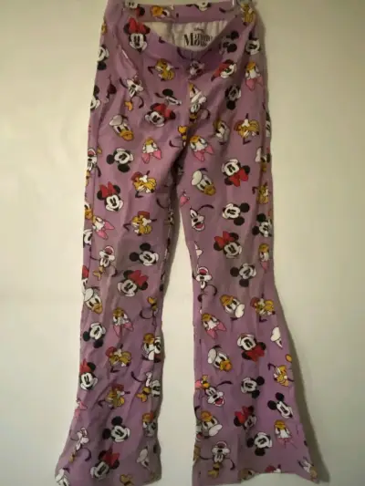 Calza Disney Minnie Mouse morada pata de elefante - miniatura 2
