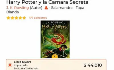 LIBRO Harry Potter y la Cámara Secreta - miniatura 3