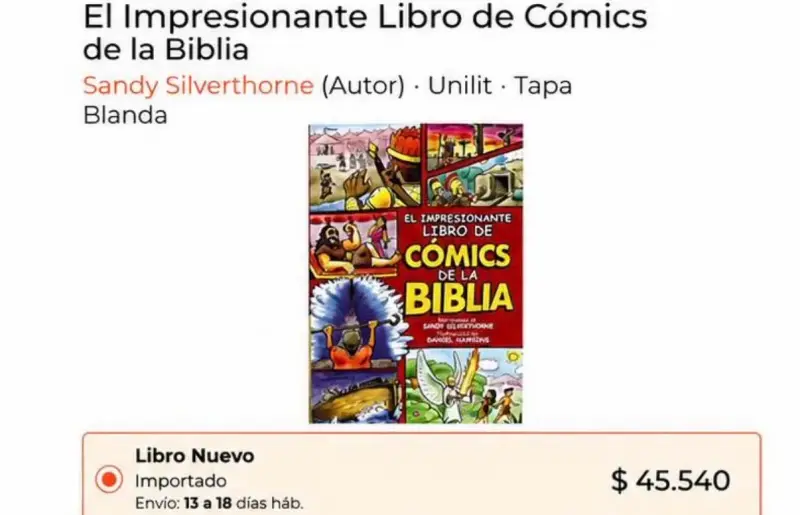 Libro cómic de la Biblia - 3