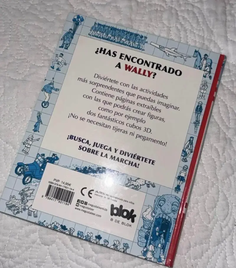 Libro de variadas actividades ¿Dónde está Wally? - 2