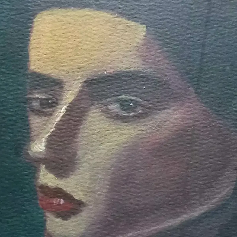 Pintura retrato mujer - 2