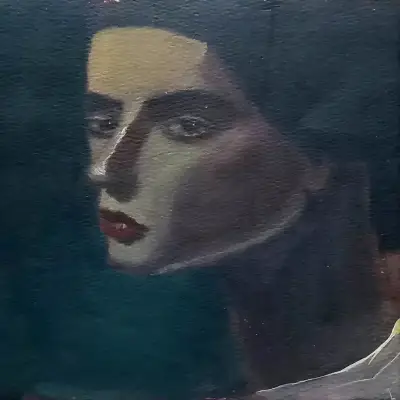 Pintura retrato mujer - miniatura 4
