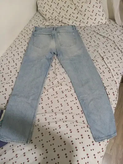 Jeans azul claro anchos - miniatura 1
