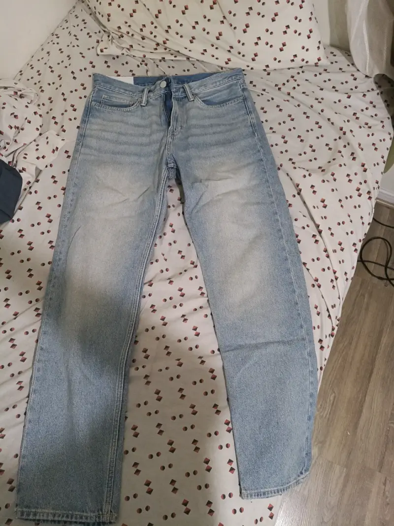 Jeans azul claro anchos - 2