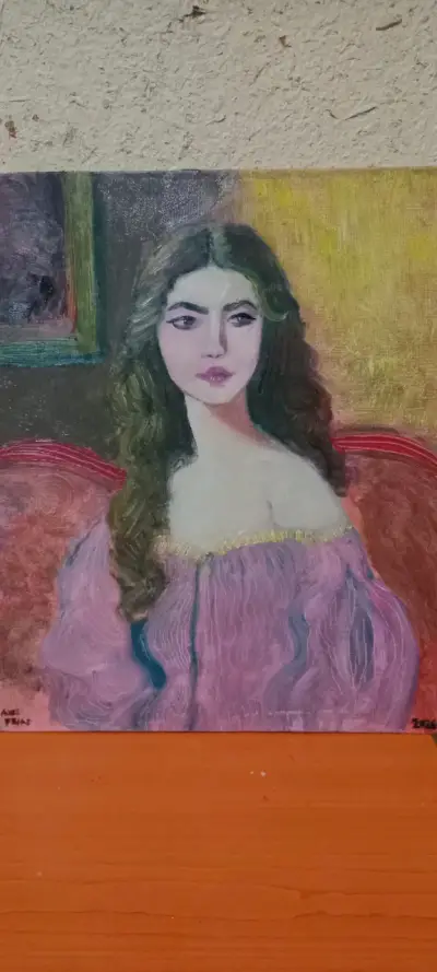 Retrato Pintura al Óleo - miniatura 1