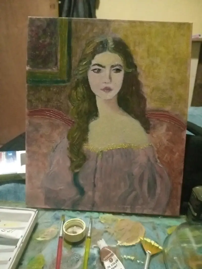 Retrato Pintura al Óleo - 5
