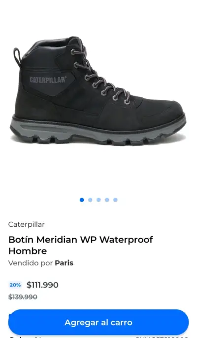 Botas Caterpillar Cuero Nuevas 👞 - miniatura 4