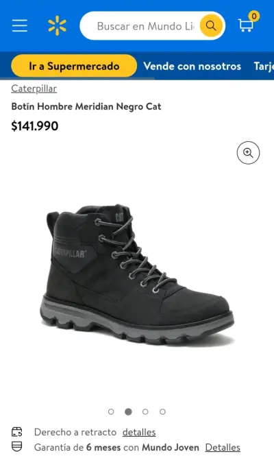 Botas Caterpillar Cuero Nuevas 👞 - miniatura 5