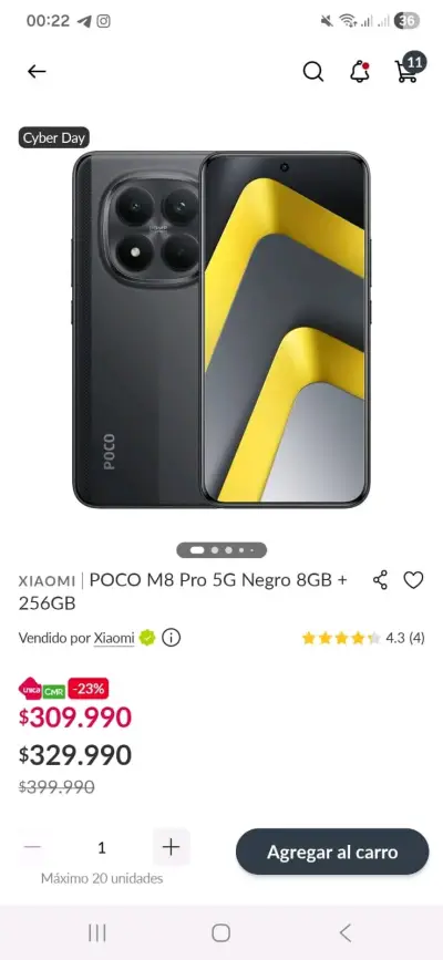 Poco M8 Pro 5G nuevo - miniatura 3